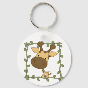 Llavero Camisetas y regalos de la jirafa del bebé