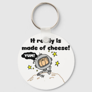 Llavero Camisetas y regalos de la luna de queso