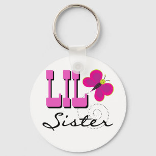 Llavero Camisetas y regalos de la mariposa de la hermana