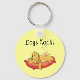 Llavero Camisetas y regalos de la roca de los perros