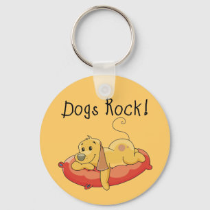 Llavero Camisetas y regalos de la roca de los perros