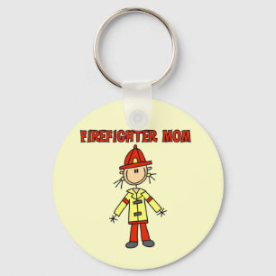 Llavero Camisetas y regalos de mamá, bombero