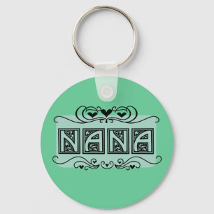 Llavero Camisetas y regalos de Nana del letrero