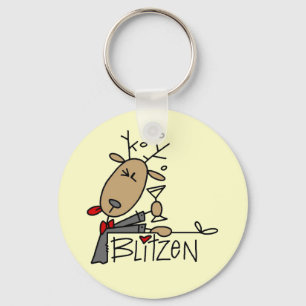 Llavero Camisetas y regalos de Navidad del Reno Blitzen