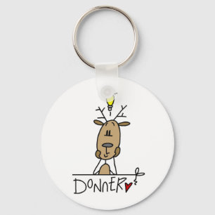 Llavero Camisetas y regalos de Navidad del reno Donner