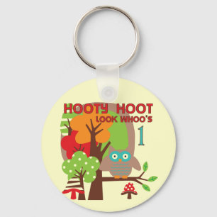 Llavero Camisetas y regalos de Owl First Birthday