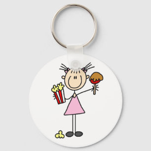 Llavero Camisetas y regalos de palomitas de maíz y algodón