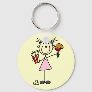 Llavero Camisetas y regalos de palomitas de maíz y algodón