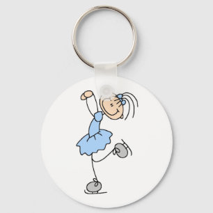 Llavero Camisetas y regalos de patinadora artística con ve