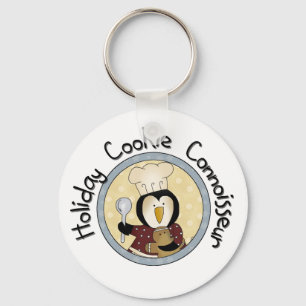 Llavero Camisetas y regalos de Penguin Cookie Connoisseur