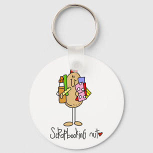 Llavero Camisetas y regalos de Scrapbooking Nut
