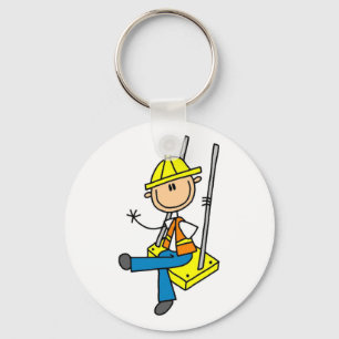 Llavero Camisetas y regalos de trabajador de construcción