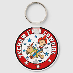 Llavero Camisetas y regalos de vaquera Yee Haw