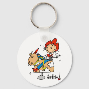Llavero Camisetas y regalos de vaquera Yee Haw