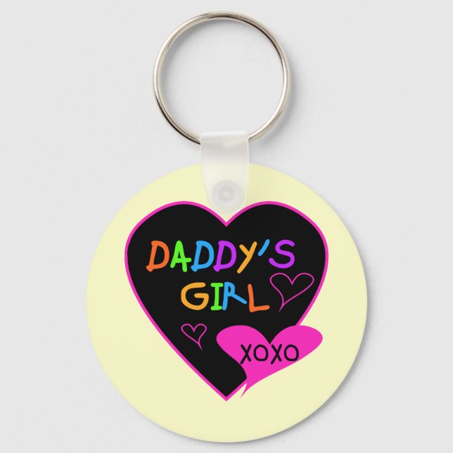 Llavero Camisetas y regalos del Chica T de Heart Daddy (Anverso)