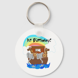 Llavero Camisetas y regalos del cumpleaños de la arca de