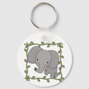 Llavero Camisetas y regalos del elefante del bebé