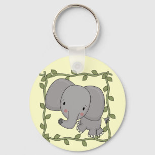 Llavero Camisetas y regalos del elefante del bebé