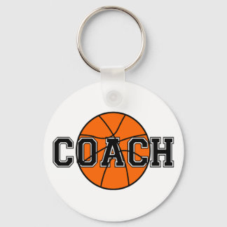 Llavero Camisetas y regalos del entrenador de baloncesto.