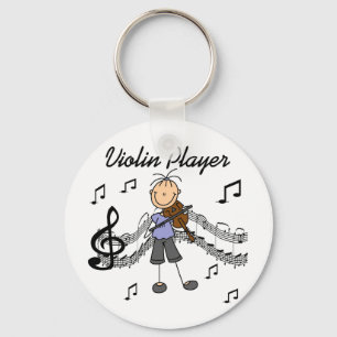 Llavero Camisetas y regalos del jugador del violín del