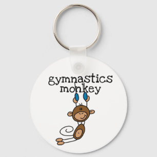 Llavero Camisetas y regalos del mono de gimnasia