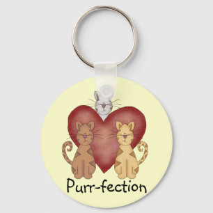 Llavero Camisetas y regalos del Ronroneo-fection de los