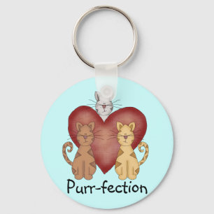 Llavero Camisetas y regalos del Ronroneo-fection de los ga