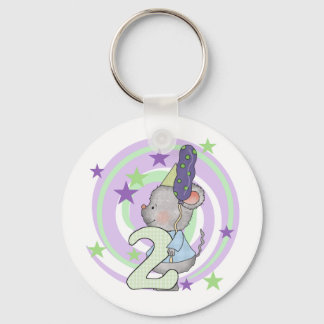 Llavero Camisetas y regalos del segundo cumpleaños del rat