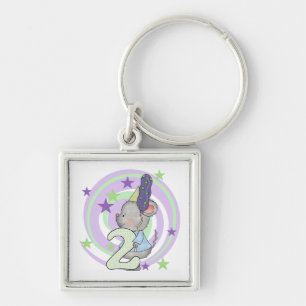 Llavero Camisetas y regalos del segundo cumpleaños del rat