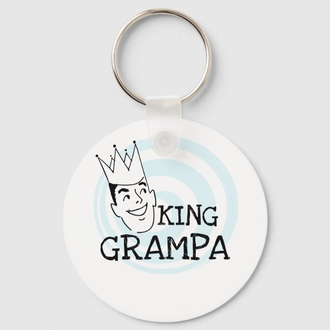 Llavero Camisetas y regalos King Grampa (Anverso)