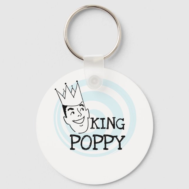 Llavero Camisetas y regalos King Poppy (Anverso)