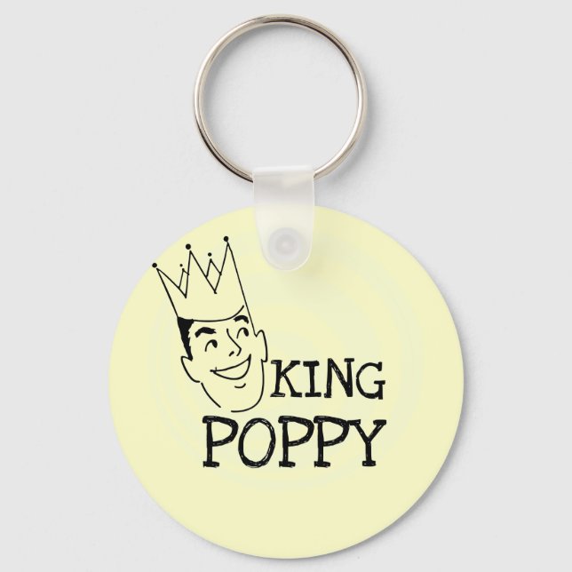 Llavero Camisetas y regalos King Poppy (Anverso)
