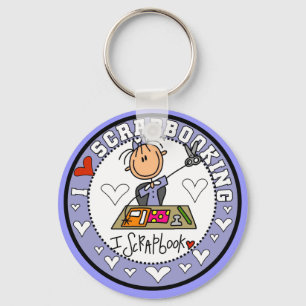 Llavero Camisetas y regalos Me encanta hacer scrapbooking