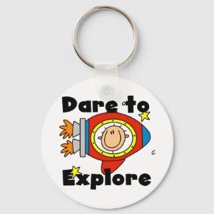 Llavero Camisetas y regalos para astronautas que se atreve
