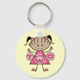 Llavero Camisetas y regalos para el segundo cumpleaños de