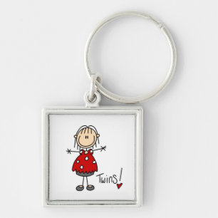 Llavero Camisetas y regalos para embarazadas de gemelos