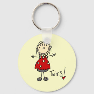 Llavero Camisetas y regalos para futuras mamás de gemelos