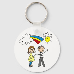 Llavero Camisetas y regalos para futuros mamá y papá