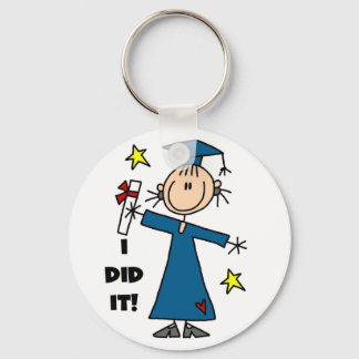 Llavero Camisetas y regalos para graduados del Chica de la