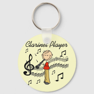 Llavero Camisetas y regalos para jugadores Clarinet