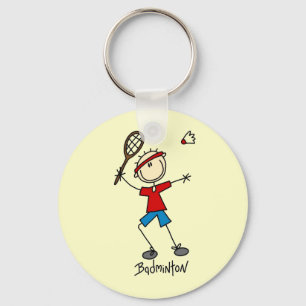 Llavero Camisetas y regalos para jugadores de bádminton
