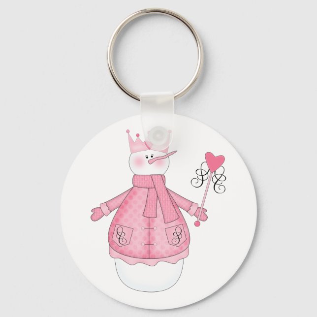 Llavero Camisetas y regalos para la fiesta de la princesa  (Anverso)