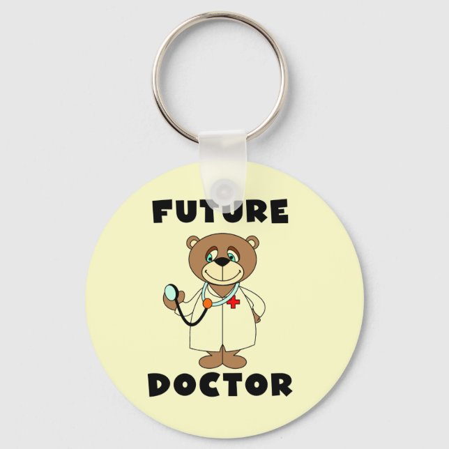 Llavero Camisetas y regalos para los futuros Médicas del o (Anverso)