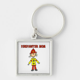 Llavero Camisetas y regalos para mamás bomberos