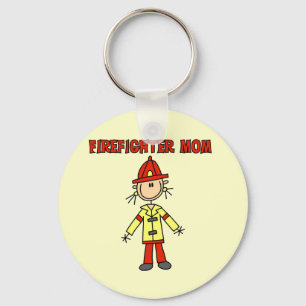 Llavero Camisetas y regalos para mamás bomberos