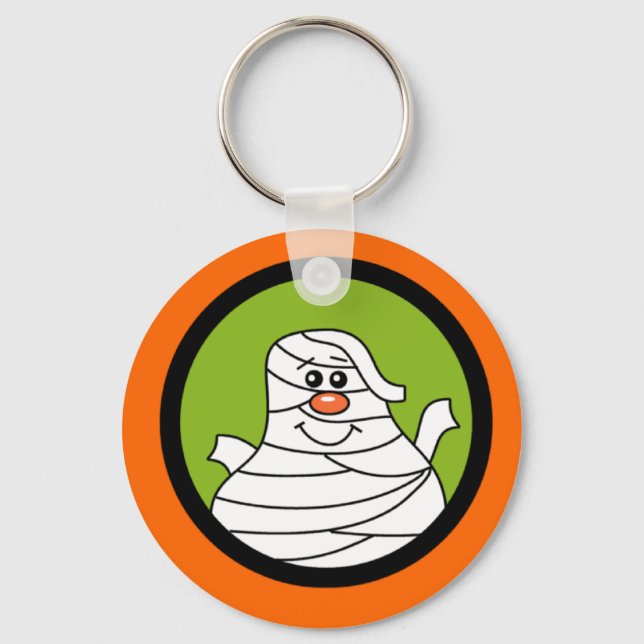 Llavero Camisetas y regalos para mamás de Halloween (Anverso)