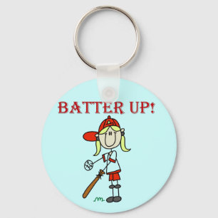 Llavero Camisetas y regalos para niñas bateando