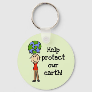 Llavero Camisetas y regalos para niños Protege nuestra Tie