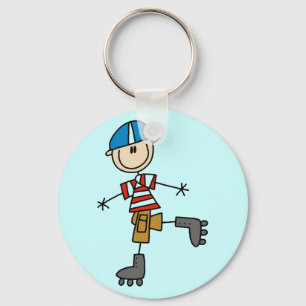 Llavero Camisetas y regalos patinadores en línea