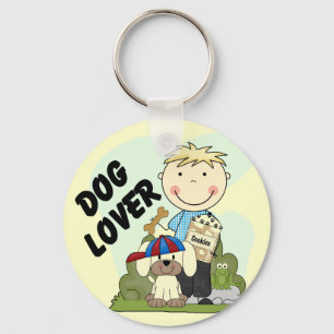 Llavero Camisetas y regalos rubios del muchacho del amante